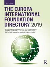 The Europa International Foundation Directory 2019