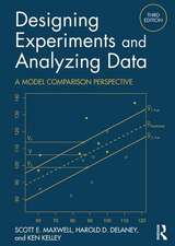 Designing Experiments and Analyzing Data: A Model Comparison Perspective, Third Edition