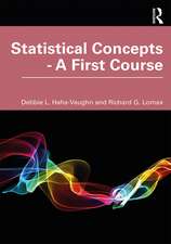 Statistical Concepts - A First Course