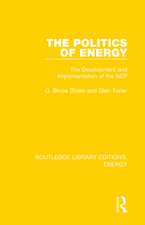 The Politics of Energy: The Development and Implementation of the NEP