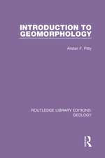 Introduction to Geomorphology