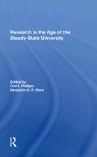 Research In The Age Of The Steadystate University