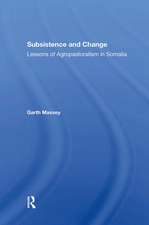 Subsistence And Change