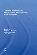 Taxation and Economic Development Among Pacific Asian Countries