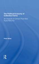 The Political Economy Of Collective Farms: An Analysis Of China's Postmao Rural Reforms