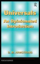 Universals: An Opinionated Introduction