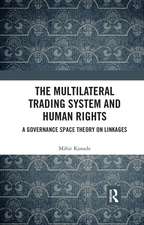 The Multilateral Trading System and Human Rights: A Governance Space Theory on Linkages