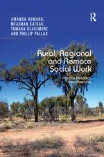 Rural, Regional and Remote Social Work: Practice Research from Australia