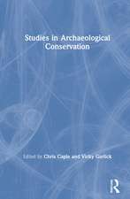 Studies in Archaeological Conservation