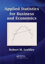 Applied Statistics for Business and Economics