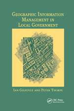 Geographic Information Management in Local Government