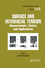 Surface and Interfacial Tension: Measurement, Theory, and Applications