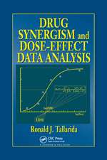 Drug Synergism and Dose-Effect Data Analysis