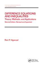 Difference Equations and Inequalities: Theory, Methods, and Applications