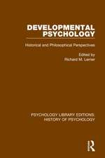 Developmental Psychology