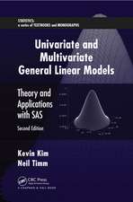 Univariate and Multivariate General Linear Models: Theory and Applications with SAS, Second Edition