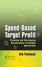 Speed-Based Target Profit: Planning and Developing Synchronous Profitable Operations