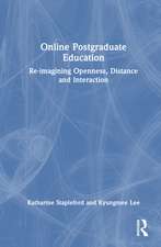 Online Postgraduate Education: Re-imagining Openness, Distance and Interaction