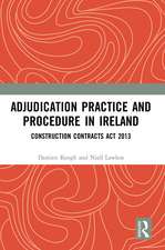 Adjudication Practice and Procedure in Ireland