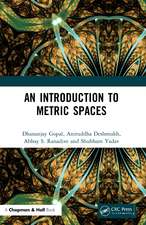 An Introduction to Metric Spaces