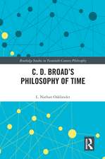 C. D. Broad’s Philosophy of Time