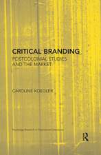 Critical Branding: Postcolonial Studies and the Market