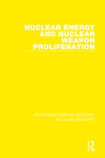 Nuclear Energy and Nuclear Weapon Proliferation