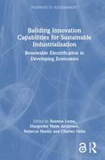 Building Innovation Capabilities for Sustainable Industrialisation: Renewable Electrification in Developing Economies