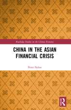 China in the Asian Financial Crisis