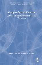 Campus Sexual Violence: A State of Institutionalized Sexual Terrorism