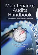 Maintenance Audits Handbook: A Performance Measurement Framework