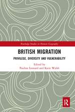 British Migration: Privilege, Diversity and Vulnerability