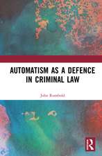 Automatism as a Defence