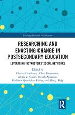 Researching and Enacting Change in Postsecondary Education: Leveraging Instructors' Social Networks