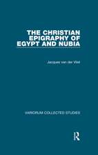 The Christian Epigraphy of Egypt and Nubia