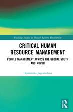 Critical Human Resource Management: People Management Across the Global South and North