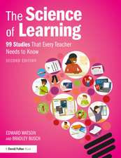 The Science of Learning : 99 Studies That Every Teacher Needs to Know