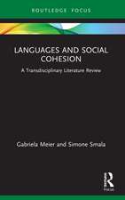 Languages and Social Cohesion: A Transdisciplinary Literature Review