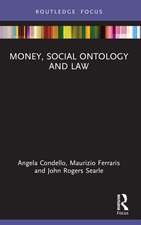 Money, Social Ontology and Law