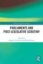 Parliaments and Post-Legislative Scrutiny