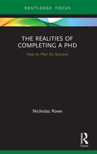 The Realities of Completing a PhD: How to Plan for Success