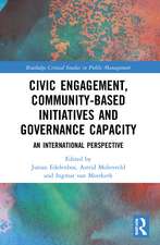 Civic Engagement, Community-Based Initiatives and Governance Capacity: An International Perspective