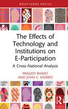 The Effects of Technology and Institutions on E-Participation: A Cross-National Analysis