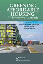 Greening Affordable Housing: An Interactive Approach