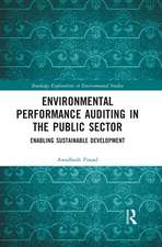 Environmental Performance Auditing in the Public Sector: Enabling Sustainable Development