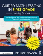 Guided Math Lessons in First Grade: Getting Started