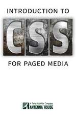 Introduction to CSS for Paged Media