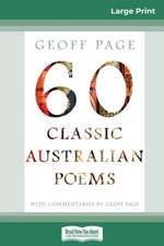 60 Classic Australian Poems (16pt Large Print Edition)