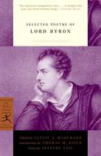 Selected Poetry of Lord Byron