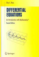 Differential Equations: An Introduction with Mathematica®